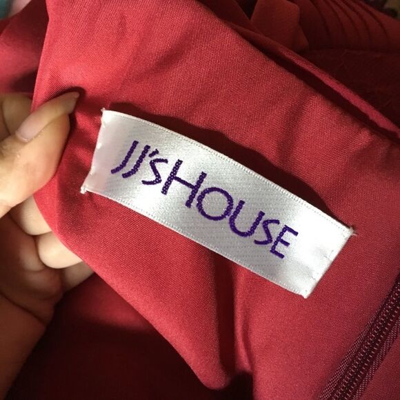 Formal JJs house red dress 📏measurements in pics - Picture 6 of 6